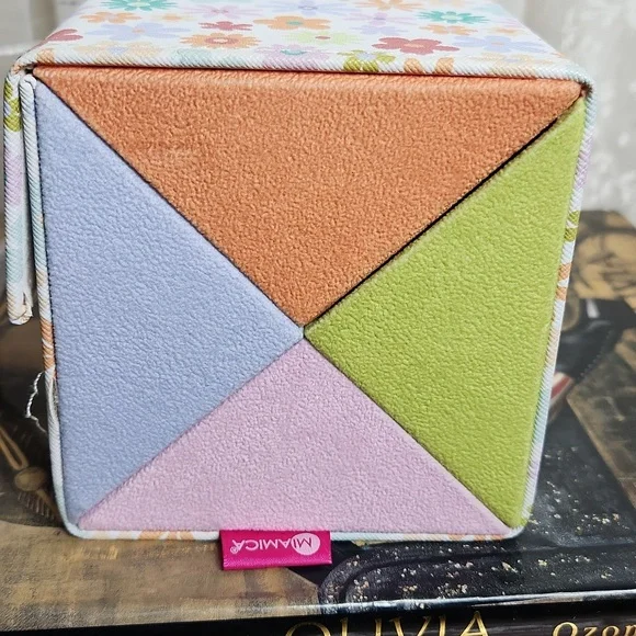 NWOT Foldable 4 Slot Eye‎ & Sun Glasses Storage Box Snaps Close Great For Travel - Picture 4 of 9